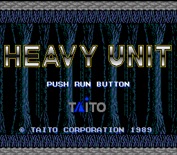 Heavy Unit screenshot 3 for PC Engine